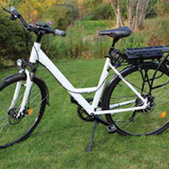 Heeft fietsen op een elektrische fiets effect op je gewicht?